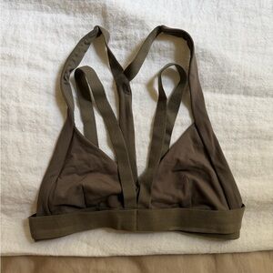 ALO Yoga Olive Bralette